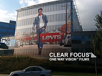 ClearFocus film on building ClearFocus film on building