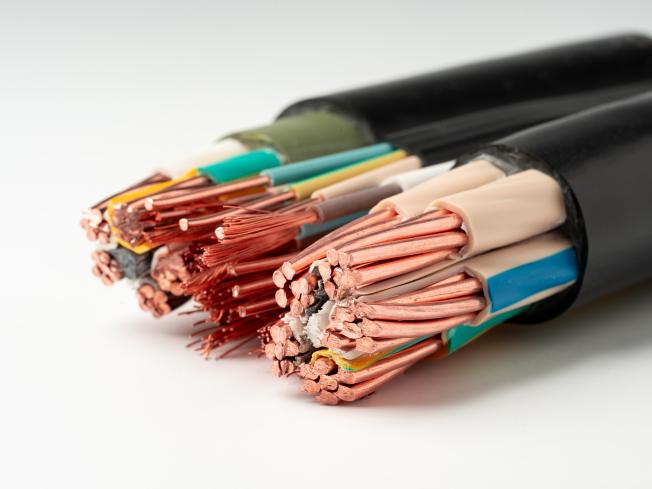 Industrial Wire and Cable JAcketing Material showing